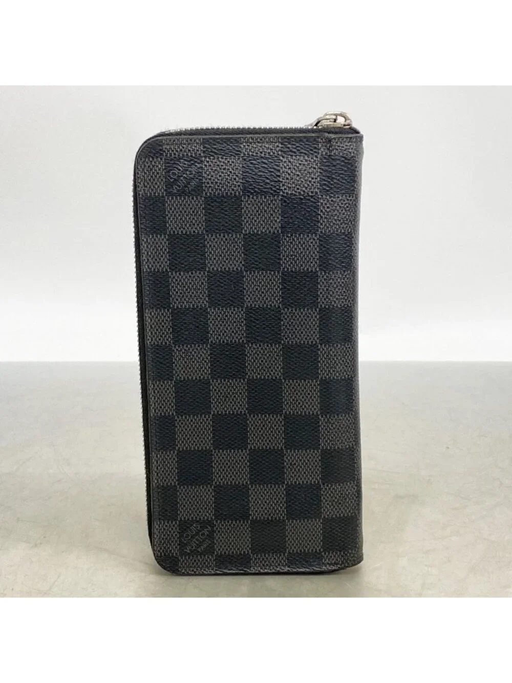 Louis Vuitton Wallet Damier Graphite Zippy Vertical Black